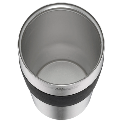 Artikelbild 3 für THERMOcafé by THERMOS Isolierbecher PRO schwarz, silber 400,0 ml, 1 St., Artikelnummer 482402