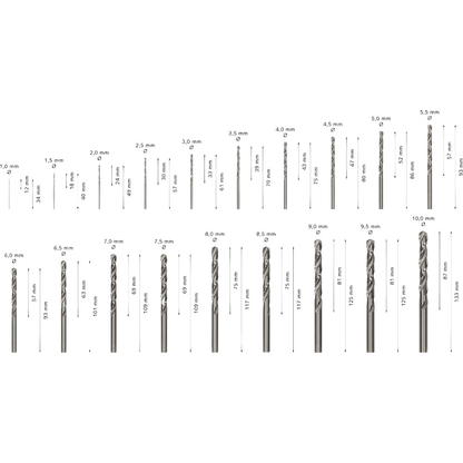 Artikelbild 3 für AKTION: BOSCH Metallbohrer-Set ProBox HSS-G, 19-teilig mit Prämie nach Registrierung, Artikelnummer 453633