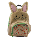 Artikelbild 1 für DONAU Kindergartenrucksack Hase Kunstfaser braun, Artikelnummer 694269