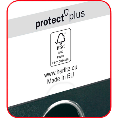 Artikelbild 10 für herlitz maX.file protect plus Ordner orange Kunststoff 8,0 cm DIN A4, 1 St., Artikelnummer 801328