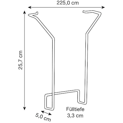 Artikelbild 2 für Kerkmann Prospektkorb für Plakatständer DIN A4, Artikelnummer 459552