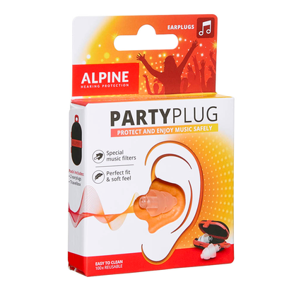 Artikelbild für ALPINE Party Plug Ohrstöpsel 19 dB Kunststoff, 1 Paar, Artikelnummer 300279