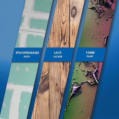 Artikelbild 4 für S&R Schleifblatt-Set 30x Schleifpapier (je 10 x P80 / P120 / P220) - 280 x 93mm, Handschleifblock: 240 x 80 mm, Artikelnummer 390429