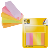 Artikelbild 1 für Post-it® Page Marker Energetic Haftmarker farbsortiert 5x 50 Streifen, Artikelnummer 620441