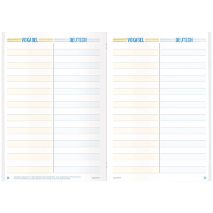 Artikelbild 3 für Häfft® Verlag Vokabelheft Schulstuff Union Jack liniert DIN A5 ohne Rand, 64 Blatt, 1 St., Artikelnummer 370886