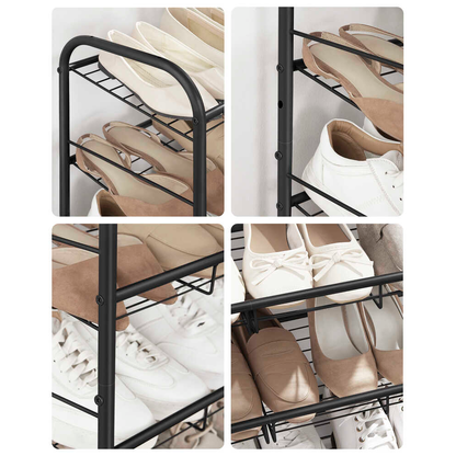 Artikelbild 10 für SONGMICS Schuhregal schwarz 68,5 x 27,5 x 65,0 cm, 1 St., Artikelnummer 760149