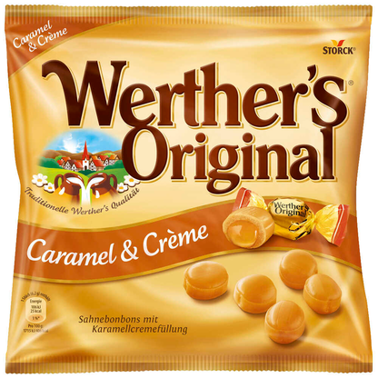 Artikelbild für Werther’s® Original Karamell Creme Bonbons 33 St./ 225,0 g, Artikelnummer 954805