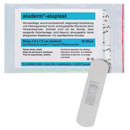 Artikelbild für SÖHNGEN Pflaster 1009911 weiß 1,9 x 7,2 cm, 30 St., Artikelnummer 528018