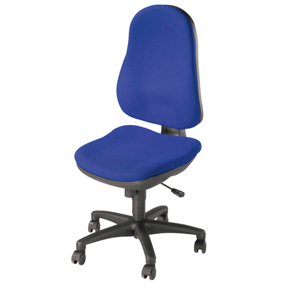 Artikelbild 2 für Topstar Bürostuhl Support SY, 8550 G26 Stoff blau, Gestell schwarz, Artikelnummer 568782