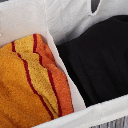 Artikelbild 2 für relaxdays Wäschekorb grau, 1 St., Artikelnummer 393302