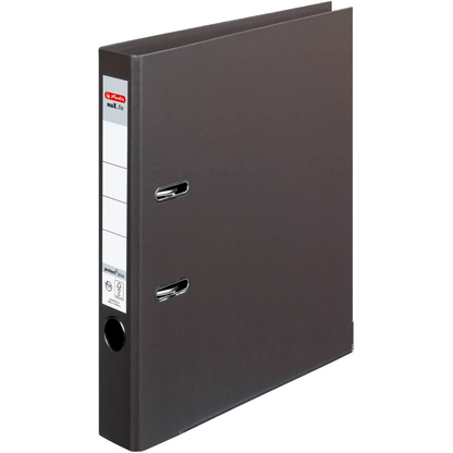 Artikelbild 2 für herlitz maX.file protect plus Ordner braun Kunststoff 5,0 cm DIN A4, 1 St., Artikelnummer 508111