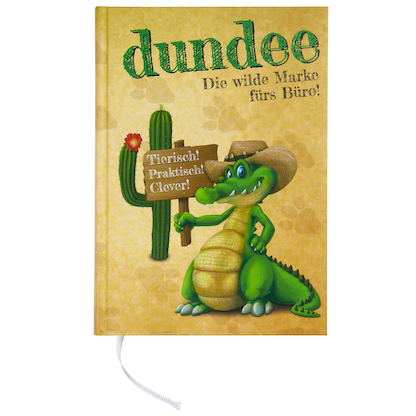 Artikelbild 2 für dundee Notizbuch DIN A5 kariert, Hardcover 192 Seiten, 1 St., Artikelnummer 166456