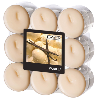 Artikelbild für FLAVOUR by GALA Teelichter creme Vanilla, 18 St., Artikelnummer 683712