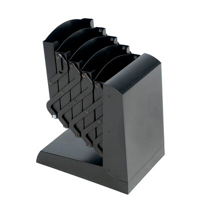 Artikelbild 7 für update displays Prospektständer schwarz DIN A4 5 Fächer 25,8 x 34,3 x 135,5 cm, 1 St., Artikelnummer 217487