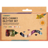 Artikelbild 1 für folia Bio Glitter grob Starlight-Set Glitzer farbsortiert, 1 Pack, Artikelnummer 285886