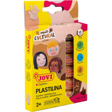 Artikelbild 1 für JOVI Knete PLASTILINA farbsortiert, 6 Farben je 15,0 g, Artikelnummer 321819