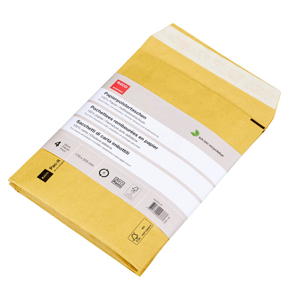 Artikelbild 2 für ELCO Polstertaschen braun für DIN A6, 4 St., Artikelnummer 400228