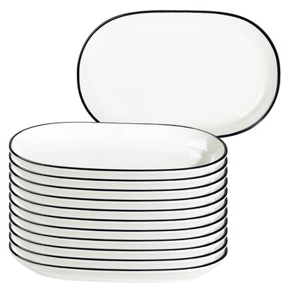 Artikelbild für ID Fine Teller Modest Black Magnus weiß Ø 14,0 cm, 12 St., Artikelnummer 633999