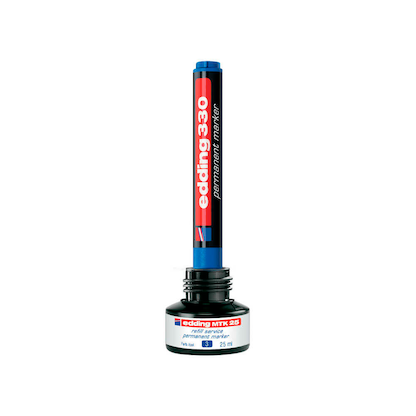 Artikelbild 5 für edding 330 Permanentmarker grün 1,0 - 5,0 mm, 10 St., Artikelnummer 420125