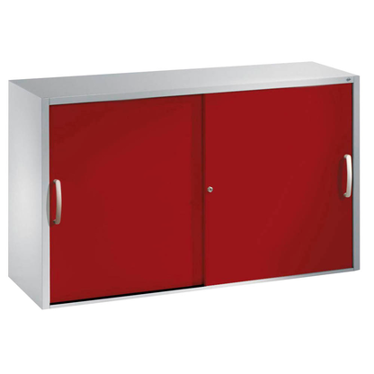 Artikelbild 4 für CP Aufsatz-Schiebetürenschrank C 2000 Acurado, 2045-00 S10092 lichtgrau, rubinrot 1 Fachboden 120,0 x 40,0 x 79,0 cm, Artikelnummer 414771