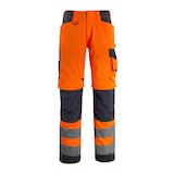 Artikelbild 1 für MASCOT® unisex Warnschutzhose Kendal orange, schwarzblau Größe 46, Artikelnummer 763173