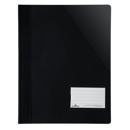 Artikelbild für DURABLE Schnellhefter Kunststoff schwarz DIN A4 überbreit, 25 St., Artikelnummer 875082