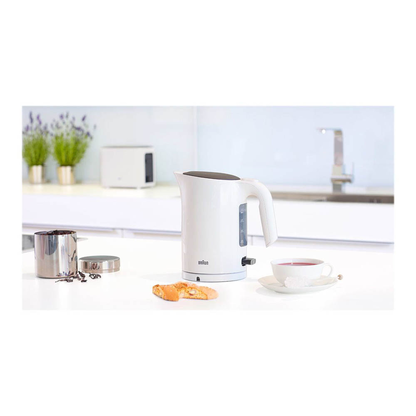 Artikelbild 2 für BRAUN Wasserkocher PurEase WK 3100 WH weiß 1,7 l 2.200 Watt, Artikelnummer 102717