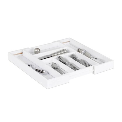 Artikelbild für relaxdays Besteckkasten weiß 1 St., Artikelnummer 471942