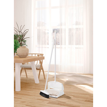 Artikelbild 7 für haug® bürsten Kehrgarnitur mit langem Stiel futura weiß Kunststoff 26,0 cm breit, Artikelnummer 456117