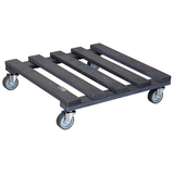 Artikelbild 1 für WAGNER® design yourself Pflanzenroller GH 0412 Holz anthrazit quadratisch 38,0 x 9,5 cm, 1 St., Artikelnummer 420107