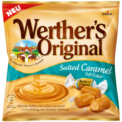 Artikelbild für Werther’s® Original Soft Salted Caramel Kaubonbons 25 St./ 180,0 g, Artikelnummer 954848