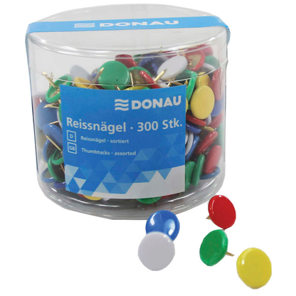 Artikelbild für DONAU Reißnägel, 300 St., Artikelnummer 694038