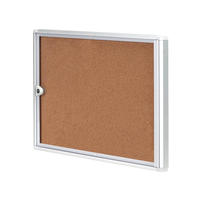 Artikelbild 3 für Showdown® Displays Schaukasten Economy XS Kork silber 2x DIN A4 49,1 x 2,6 x 35,0 cm, 1 St., Artikelnummer 361899