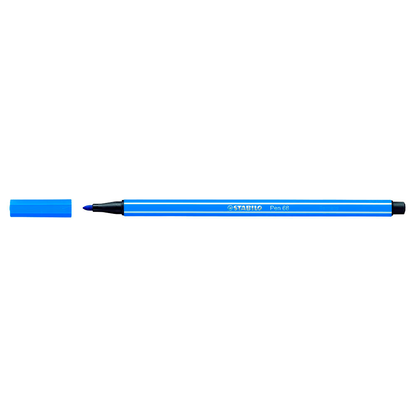 Artikelbild 2 für STABILO Pen 68 Filzstifte blau, 10 St., Artikelnummer 460378