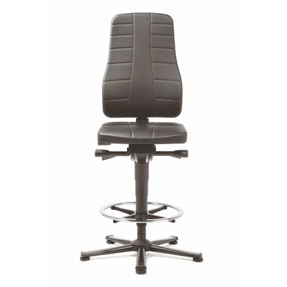 Artikelbild 2 für bimos Arbeitsdrehstuhl All-In-One schwarz Kunstleder, Artikelnummer 483425