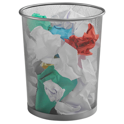 Artikelbild für Zeller Meshline Papierkorb 17,5 l grau, 1 St., Artikelnummer 795807