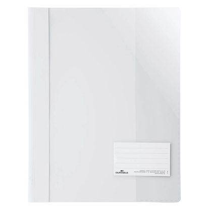 Artikelbild für DURABLE Schnellhefter Kunststoff weiß DIN A4 überbreit, 25 St., Artikelnummer 875094