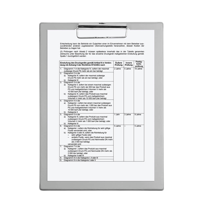 Artikelbild für MAUL Klemmbrett 2335295 DIN A4 silber Karton, 1 St., Artikelnummer 781252