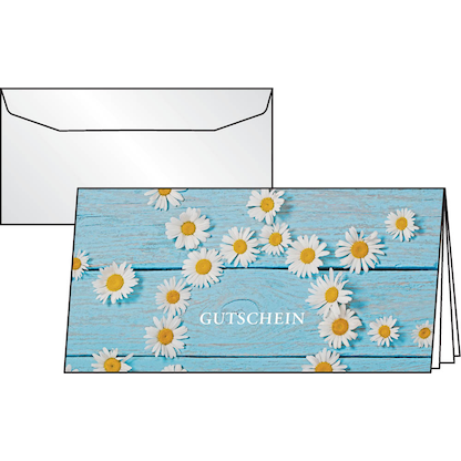 Artikelbild für SIGEL Gutscheine Daisy DS102 DIN lang, 10 St., Artikelnummer 143093