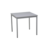 Artikelbild 1 für Gürkan Mehrzwecktisch grau quadratisch, Vierkantrohr grau, 70,0 x 70,0 x 75,0 cm, Artikelnummer 824722