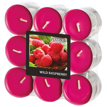 Artikelbild für FLAVOUR by GALA Teelichter weinrot Wild Raspberry, 18 St., Artikelnummer 683737