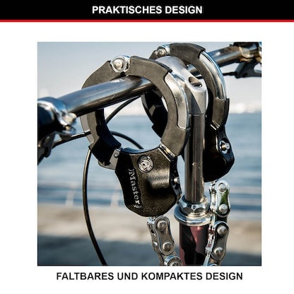 Artikelbild 4 für Master Lock® Fahrradschloss 8290EURDPRO schwarz 55,0 cm, 1 St., Artikelnummer 727311