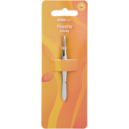 Artikelbild für WUNDmed® schräge Spitze Pinzette, 1 St., Artikelnummer 470589