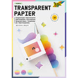 Artikelbild 1 für folia Transparentpapier farbsortiert 115 g/qm 10 St., Artikelnummer 600561