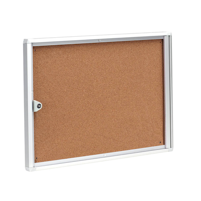 Artikelbild 4 für Showdown® Displays Schaukasten Economy XS Kork silber 2x DIN A4 49,1 x 2,6 x 35,0 cm, 1 St., Artikelnummer 361899