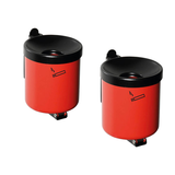 Artikelbild 1 für TKG Rondo junior Wandaschenbecher rot, 2 St., Artikelnummer 407787