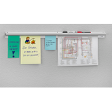 Artikelbild 1 für Catch-ball Infoboard Klemmleiste 100,0 cm silber selbstklebend, Wandmontage, 1 St., Artikelnummer 595462