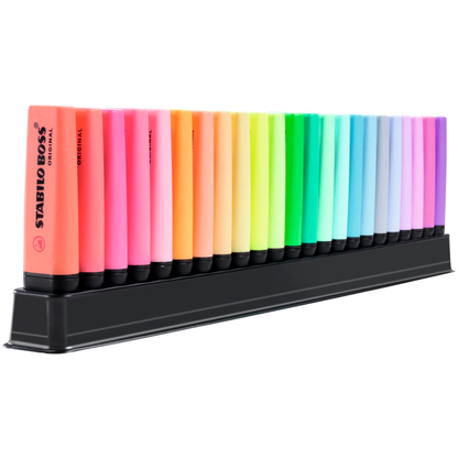 Artikelbild 3 für STABILO BOSS ORIGINAL ARTY Textmarker farbsortiert, 23 St., Artikelnummer 903734