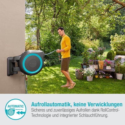 Artikelbild 2 für GARDENA Schlauchbox RollUp XL 35,0 m, Artikelnummer 433476