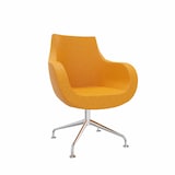 Artikelbild 1 für fm Sessel Pirum orange chrom Stoff 71,0 x 73,0 x 94,5 cm, 1 St., Artikelnummer 446977